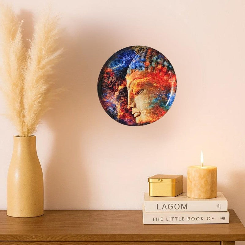 Shri Buddha Metal Wall Plate media 8