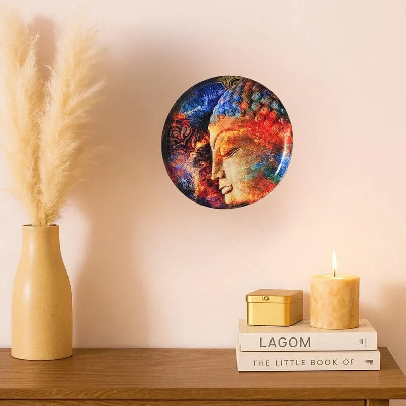 Shri Buddha Metal Wall Plate media 8