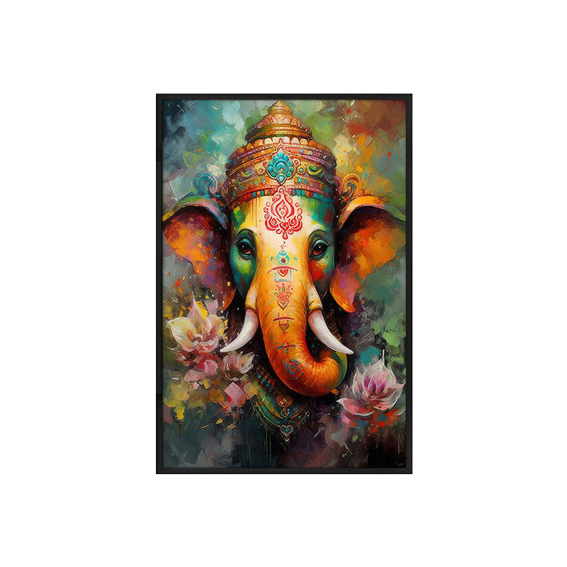 House Of The Divine Wall Painting With Frame media 4