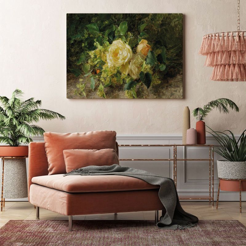 Glow & Bouquet Wood Wall Art