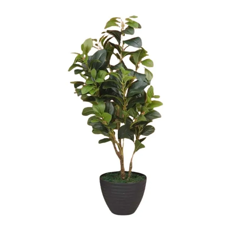 Artificial Peperomia Plant Without Pot - 2 Feet media 6