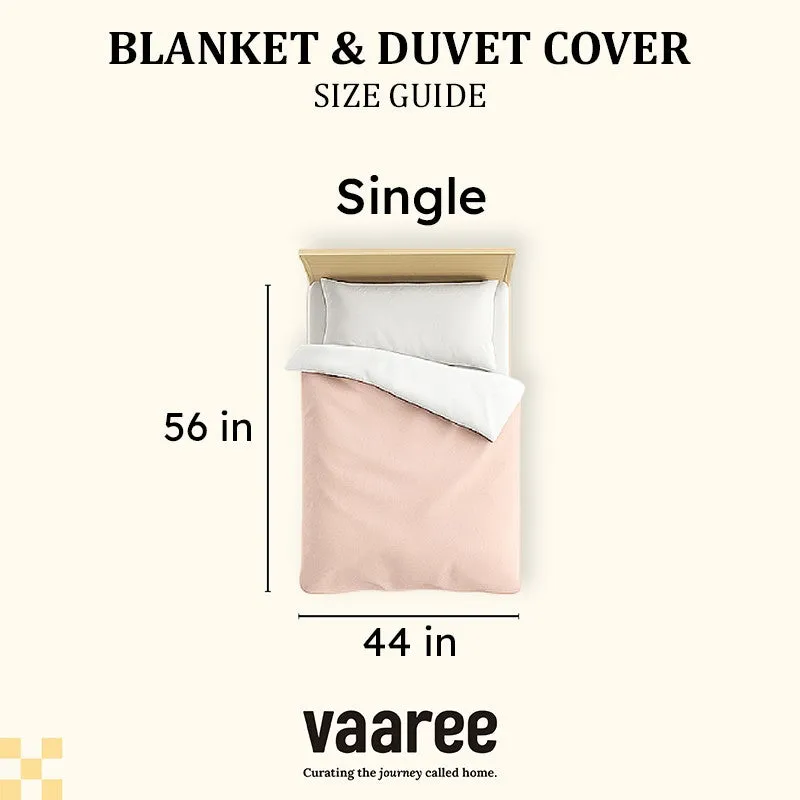 Snugsy Cartoon Woolen Kids Blanket (Pink) - 350 GSM media 9