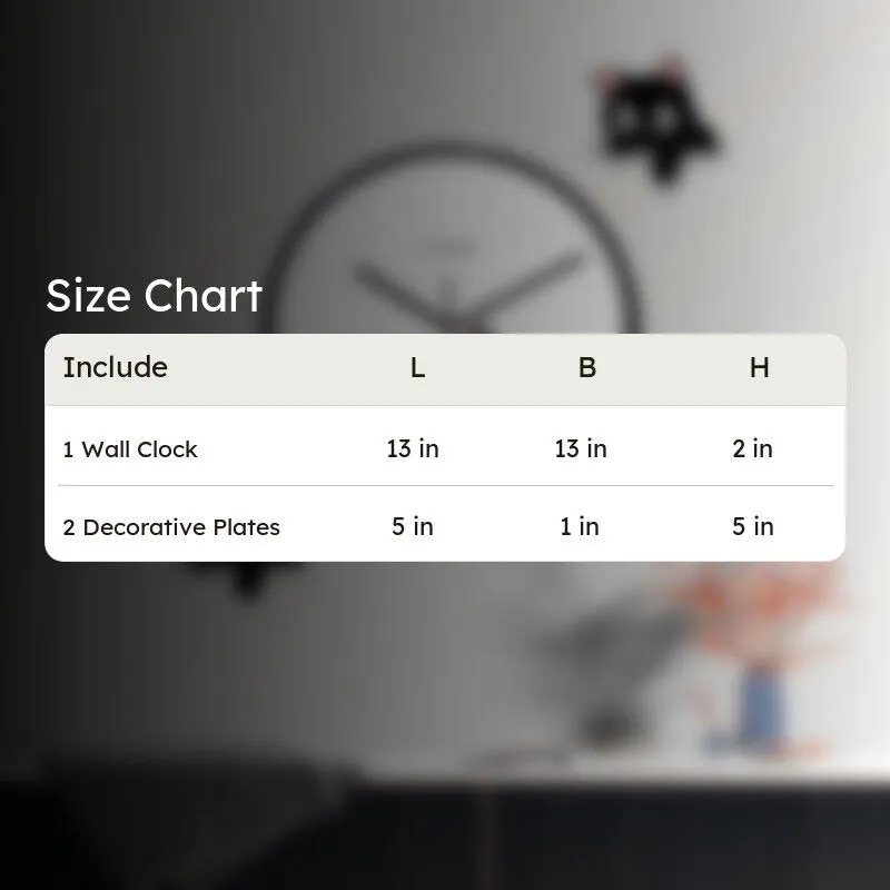 Meow Tick Wall Clock media 10