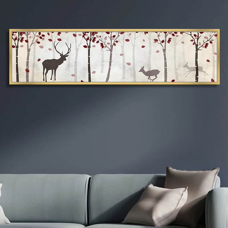 Lonely Stag Wall Art media 1