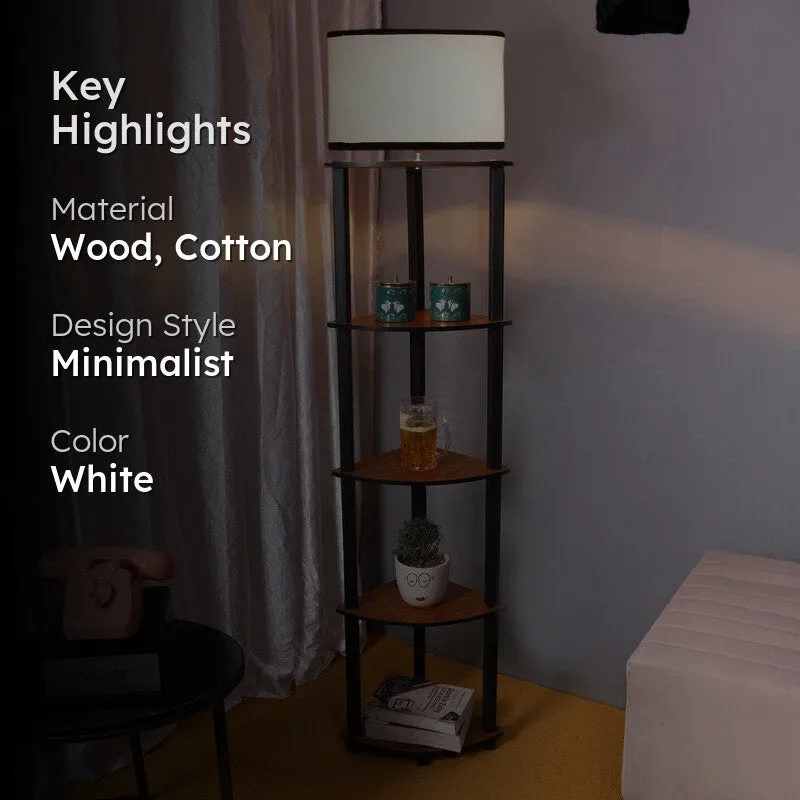 Cylindra Prime Floor Lamp  (White) media 2