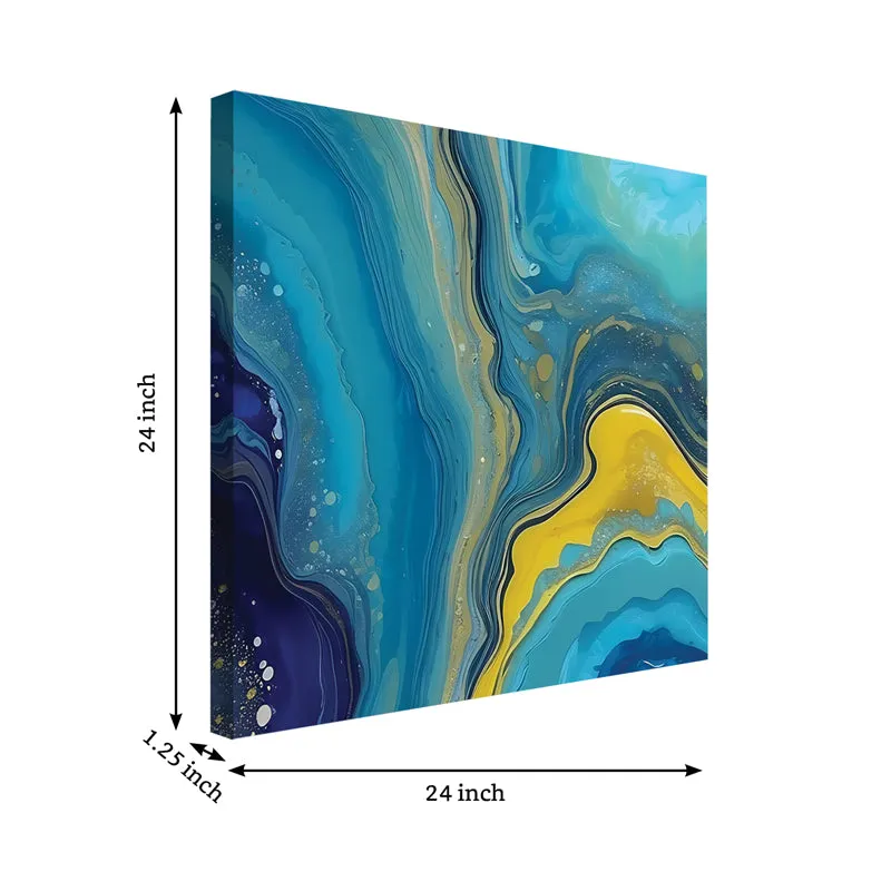Glaze Flow Canvas Wall Art media 5