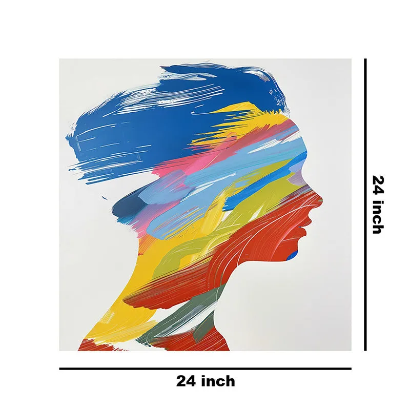 Woman Of Colors Wall Painting media 8