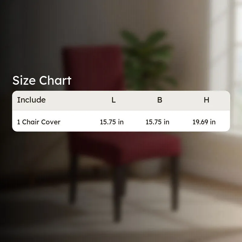 Nexo Neat Fit Chair Cover - Maroon media 7