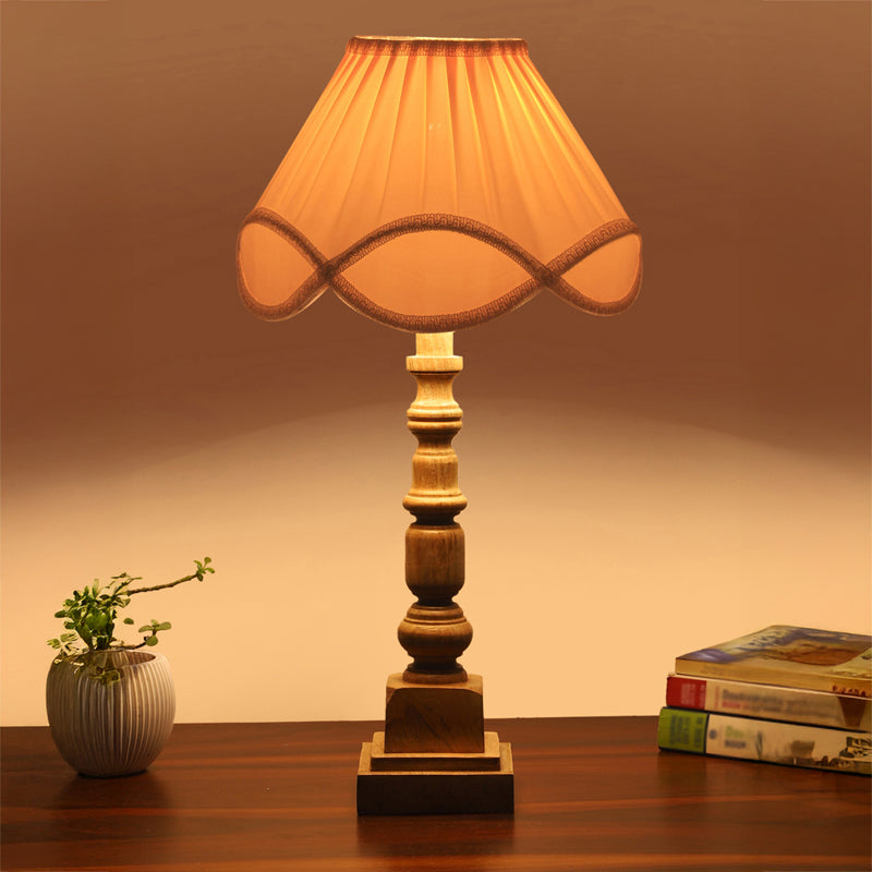 Valencia Arbor Wooden Table Lamp