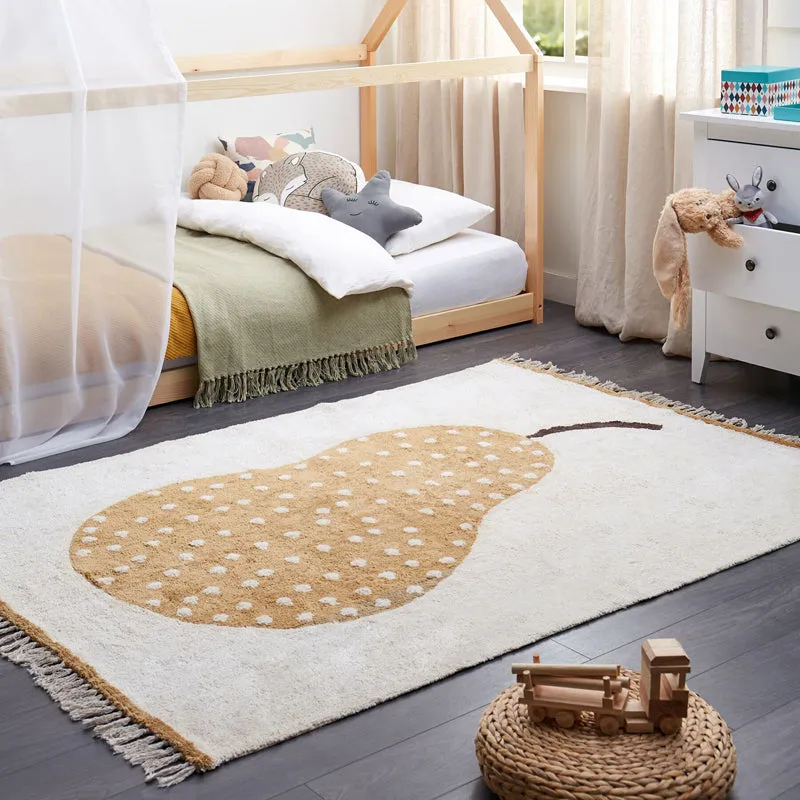 Pear Soft Tufted Cotton Area Rug media 3