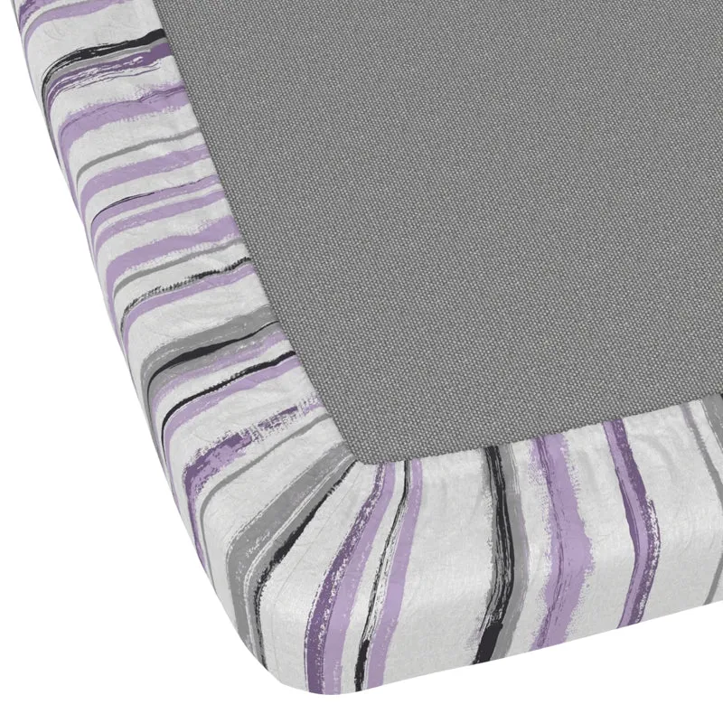 Linear Lux Fitted Microfiber Microfiber Bedsheet - 135 GSM media 6