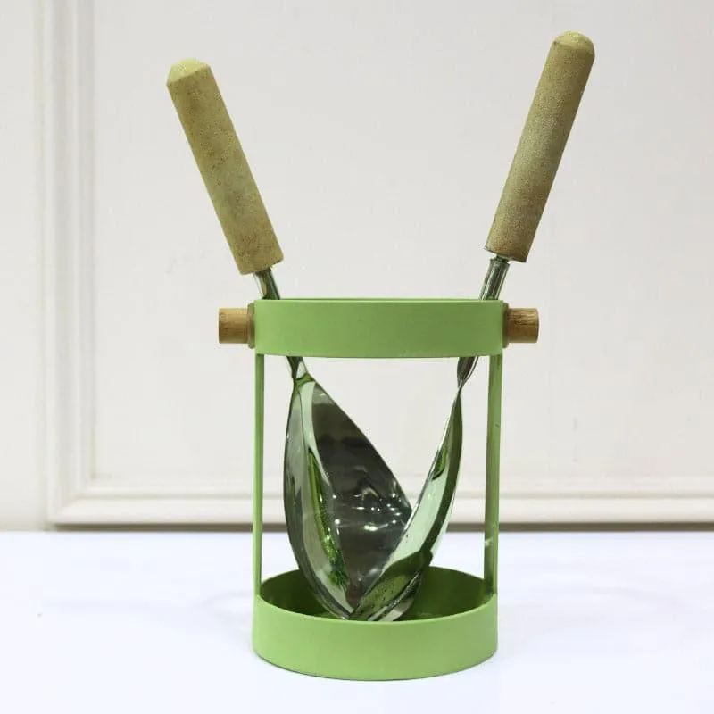 Ferona Cutlery Holder - Green media 1