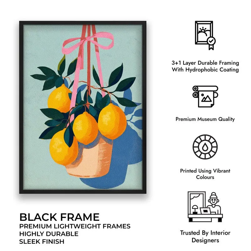 Florena Canvas Wall Painting With Black Frame media 8