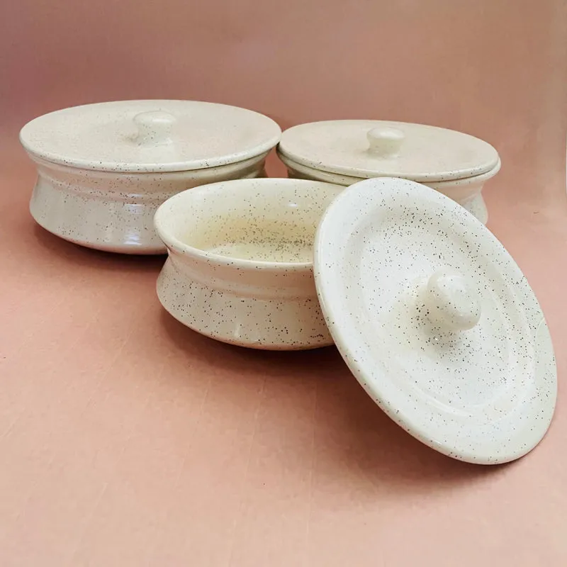 Cedar Ceramic Casseroles (600 mL/750 mL/1000 mL) - Set Of Three media 1
