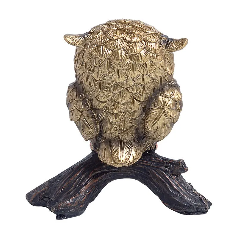 Owlette I Showpiece - Gold media 6