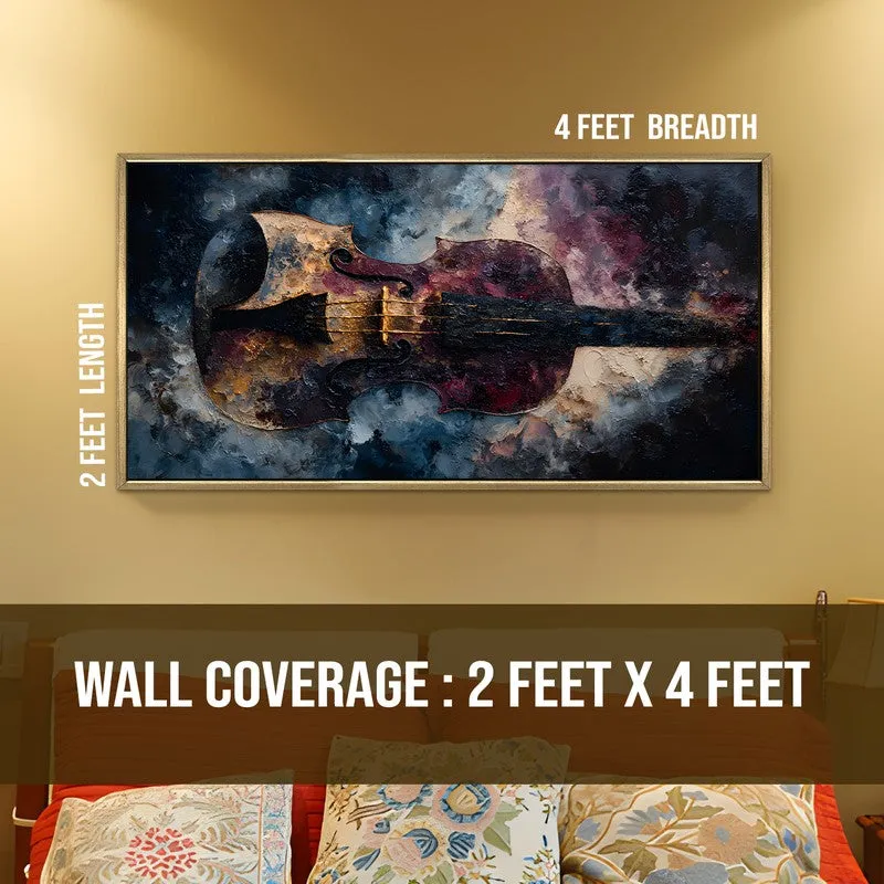 Electric Indigo Canvas Wall Art media 9