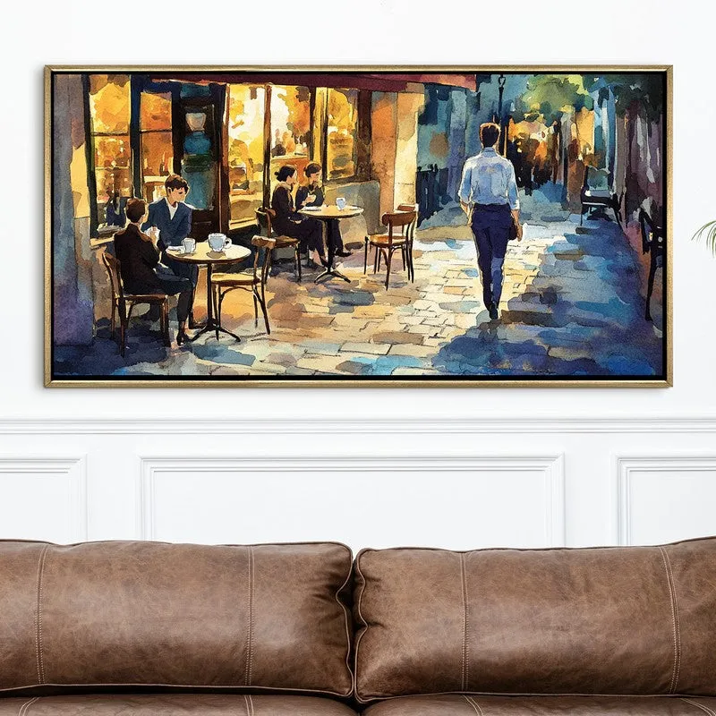Caferouge Canvas Wall Painting With Frame media 4
