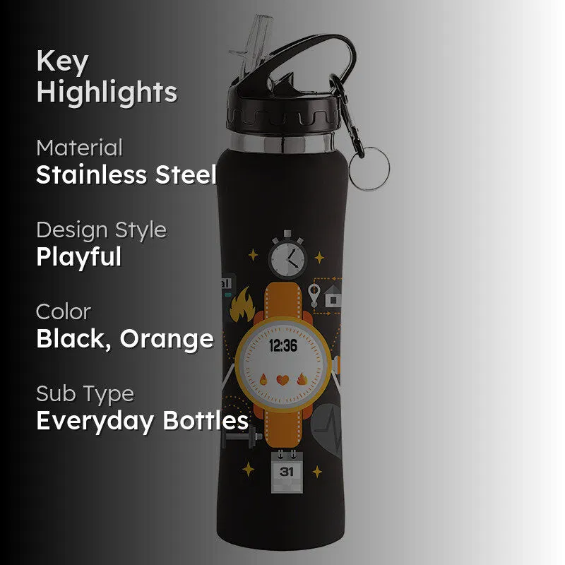 Tick Timer Sipper Water Bottle - 750 mL media 2