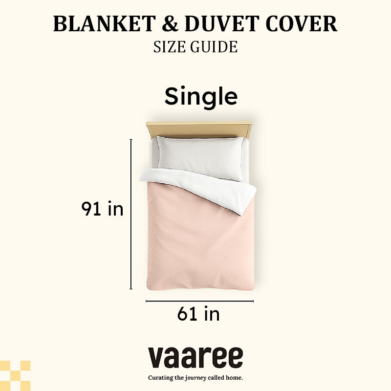 Trellis Tranquility Cotton Duvet Cover (Brown) - 210 TC' media 6
