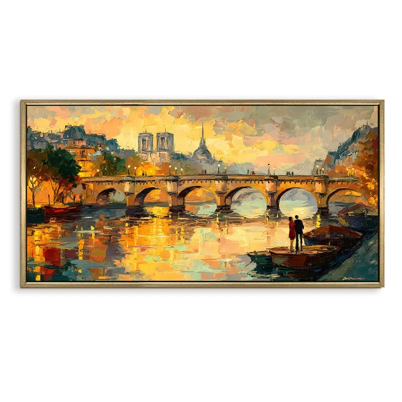 Old-World Europe Curved Passage Wall Art media 4