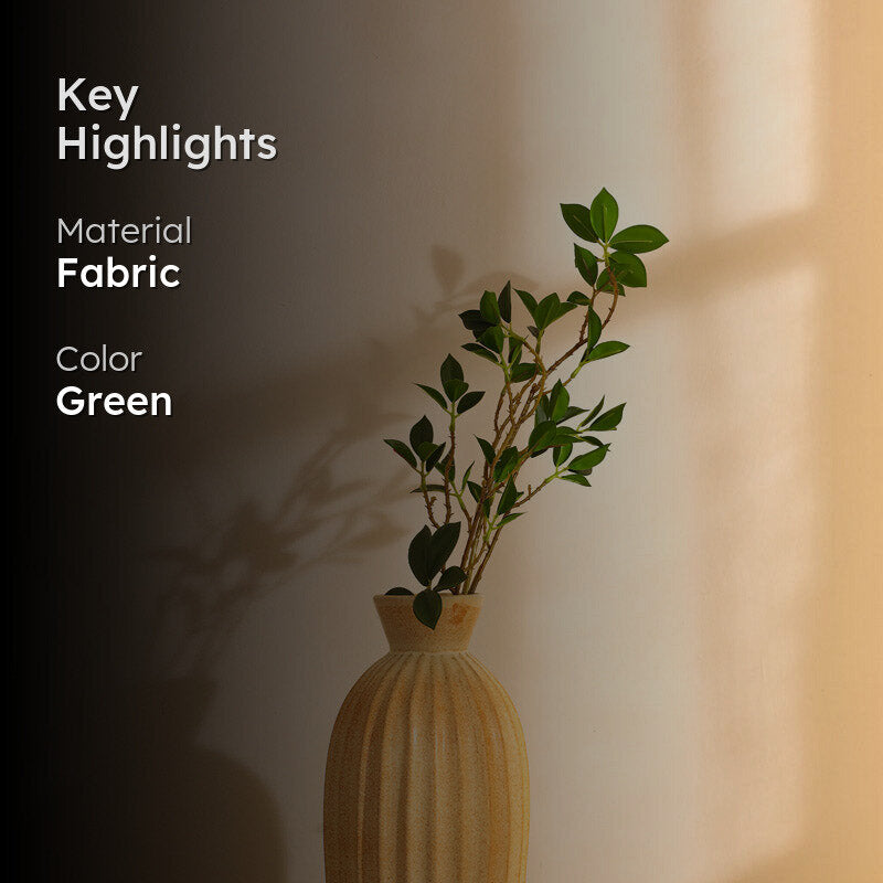 Artificial Realistic Green Stick - Set Of Three media 2