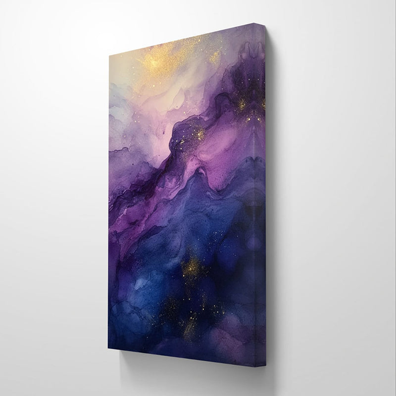 Amethyst Nights Wall Painting media 5