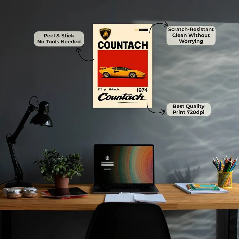 Countach Classic Wall Poster media 6