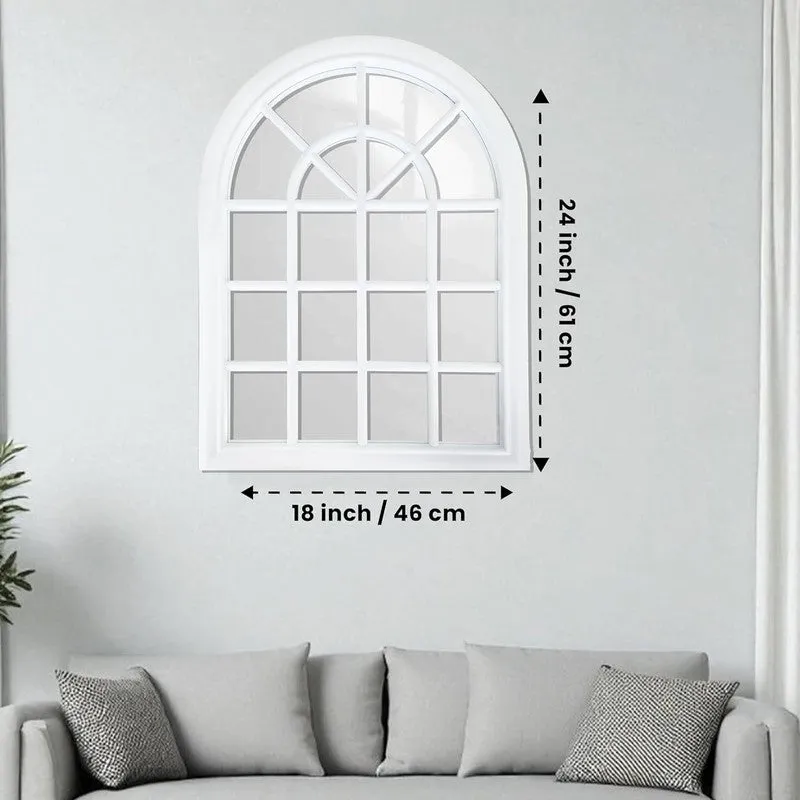 Rustic Arch Wall Mirror media 10