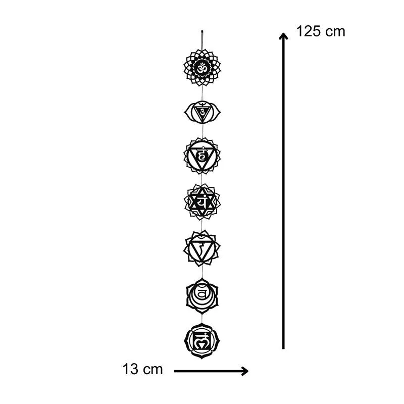 Meditation Chakra Iron Wall Accent media 5