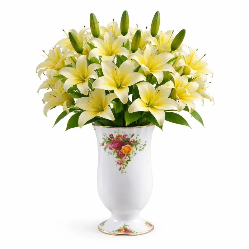 Petalune Lily Artificial Flower - Set Of Four media 4