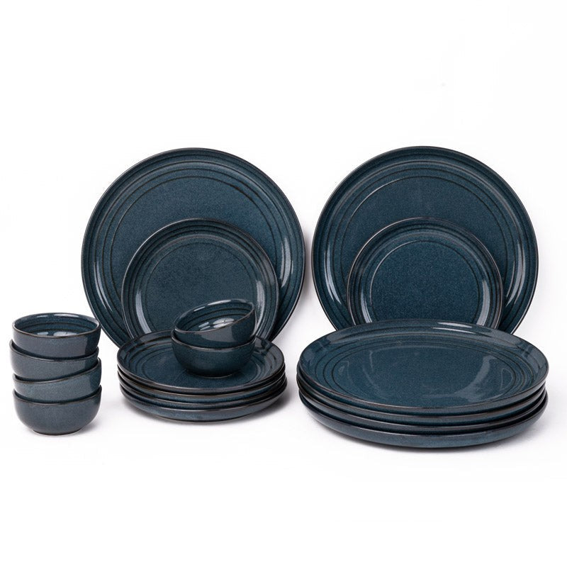 Estia Dining Set (Spanish Blue) - 18 Piece Set media 3