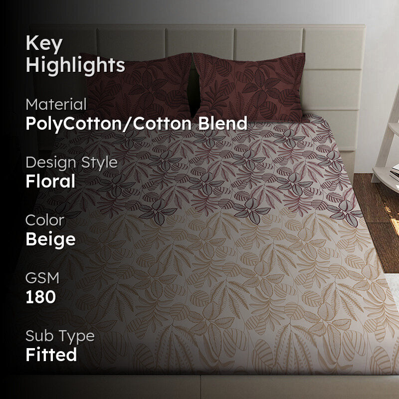 Griselda Fitted Bedsheet - 180 GSM media 2
