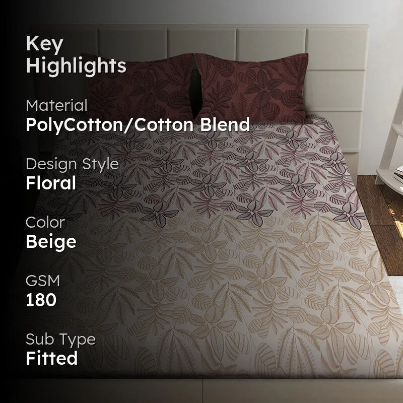 Griselda Fitted Bedsheet - 180 GSM media 2