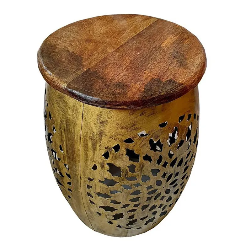 Ira Iron & Wood Stool media 5