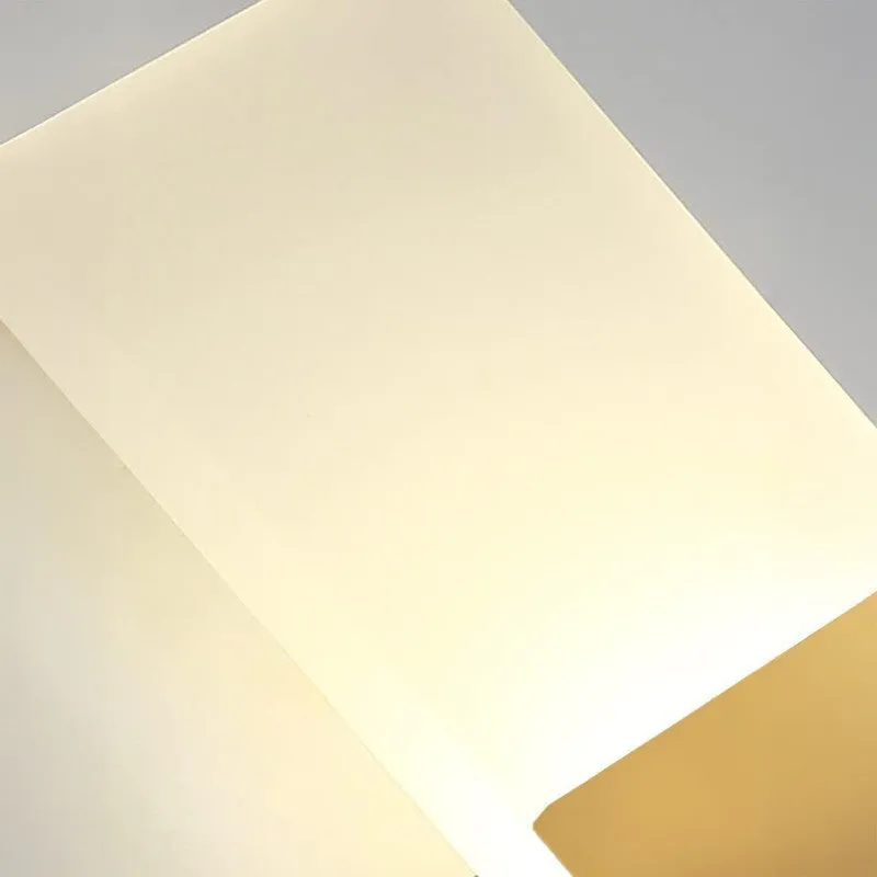 LumoFlex Multi-Mode Acrylic & Metal LED Wall Lamp - Gold media 7