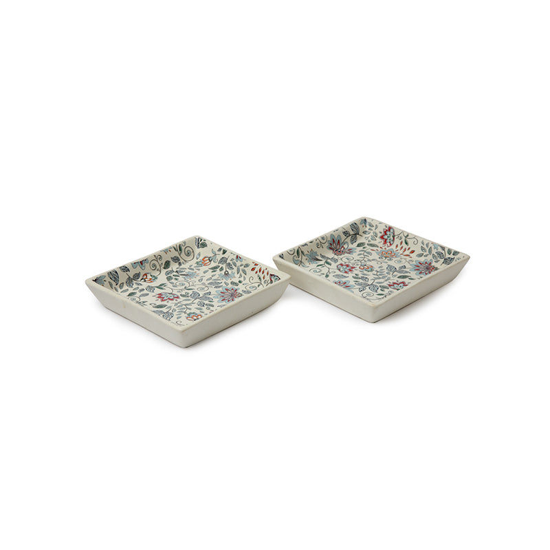 Exora Flora Stoneware Platter - Set of Two media 3