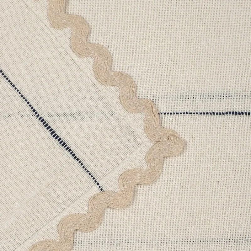Linear Stripe Cotton Throw media 5