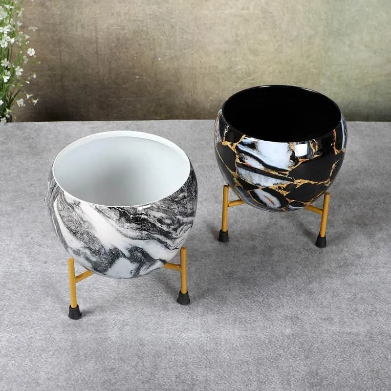 Starry Silk Planter - Set Of Two media 4