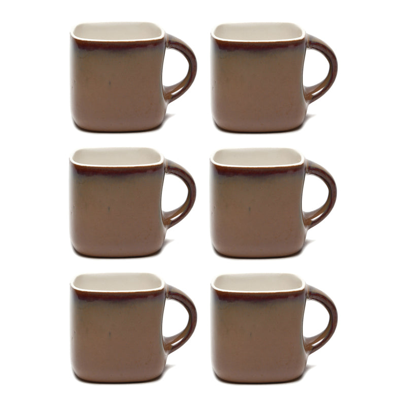 Gleam Ceramic Tea Cup (130 mL Each) - Set Of Six media 3