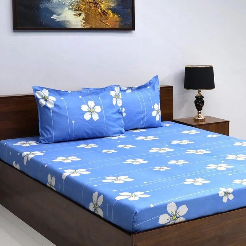 Nirja Floral Microfiber Bedsheet - 110 GSM media 3