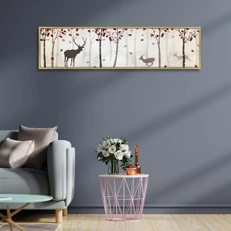 Deer in Dew Canvas Wall Art media 1