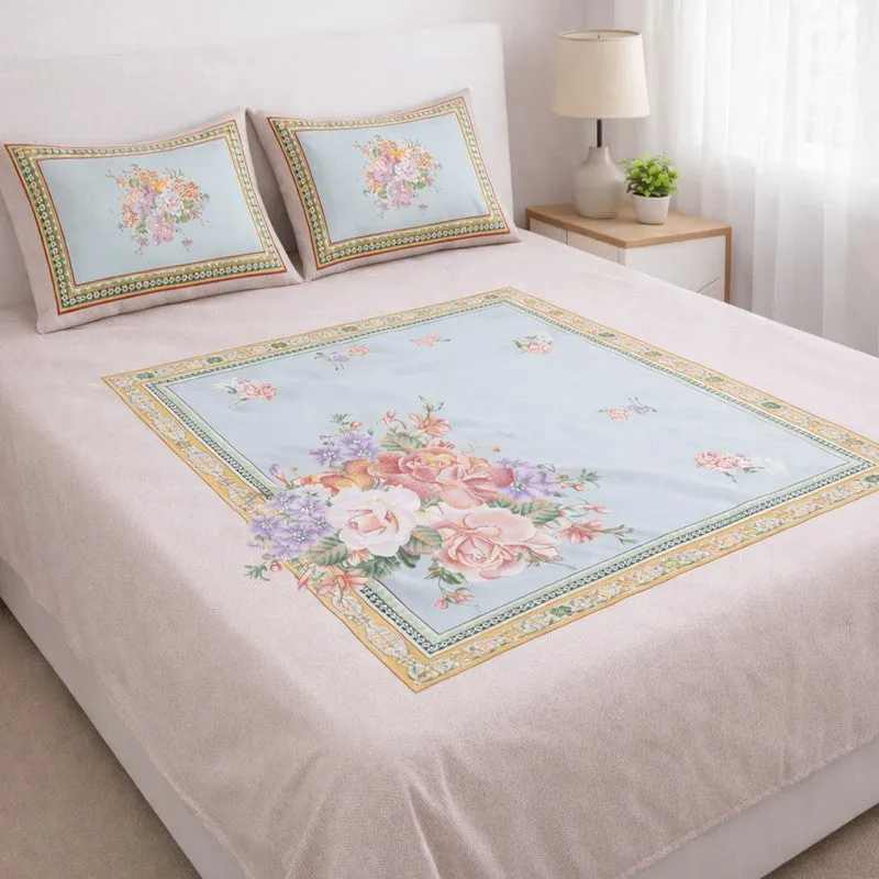 Petal Soft Printed Bedsheet - 180 GSM media 3