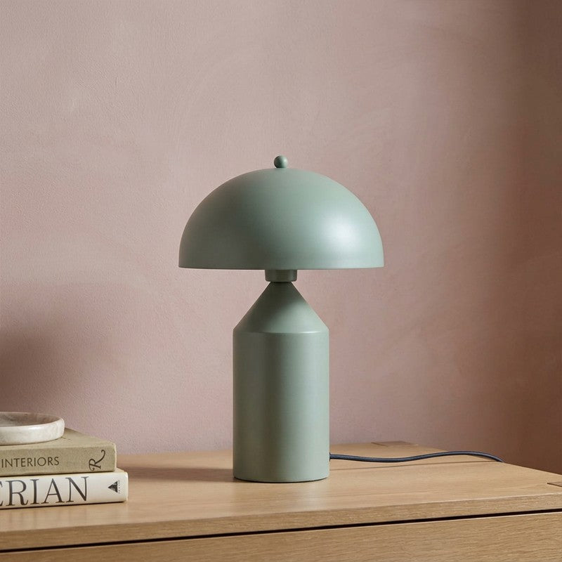 Fig Living Cone Pagen Metal Table Lamp - Blue media 5