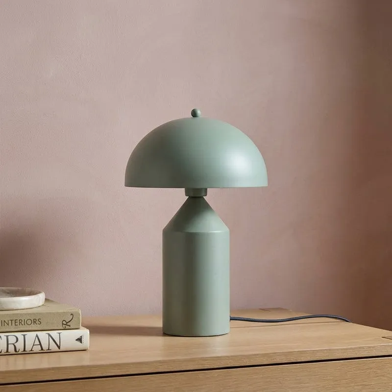 Fig Living Cone Pagen Metal Table Lamp - Blue media 5