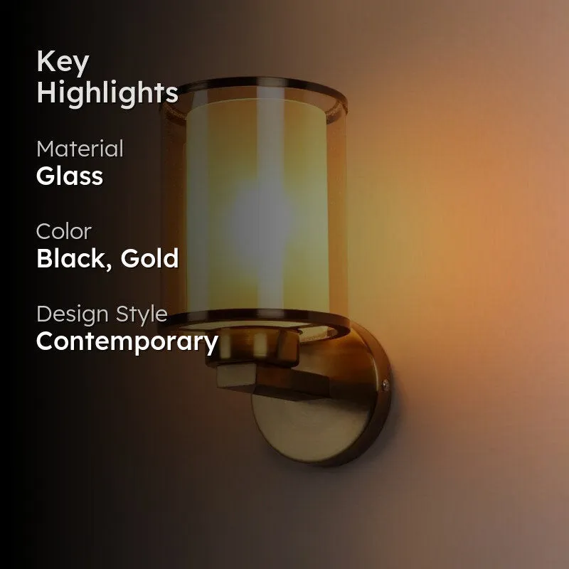 Aslano Glass Wall Lamp media 2