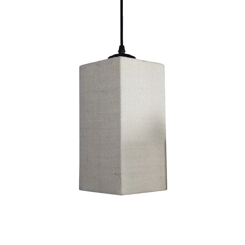 Warm Ivory Triple Metal Ceiling Lamp - Off White media 8