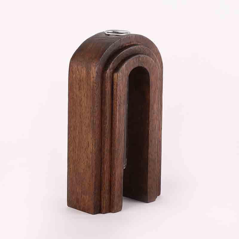 Inverted U Testube Planter - Dark Brown media 6