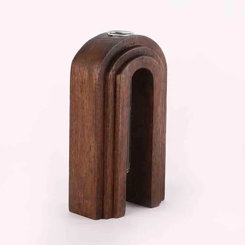 Inverted U Testube Planter - Dark Brown media 6