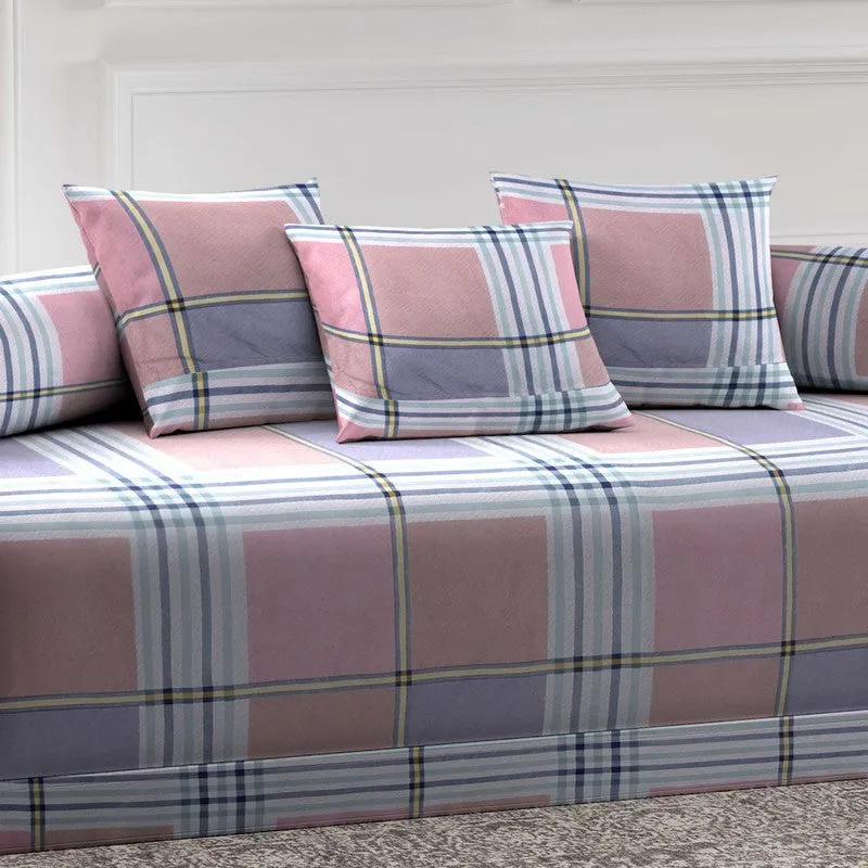Kalyra Printed Diwan Set - Six Piece Set media 4
