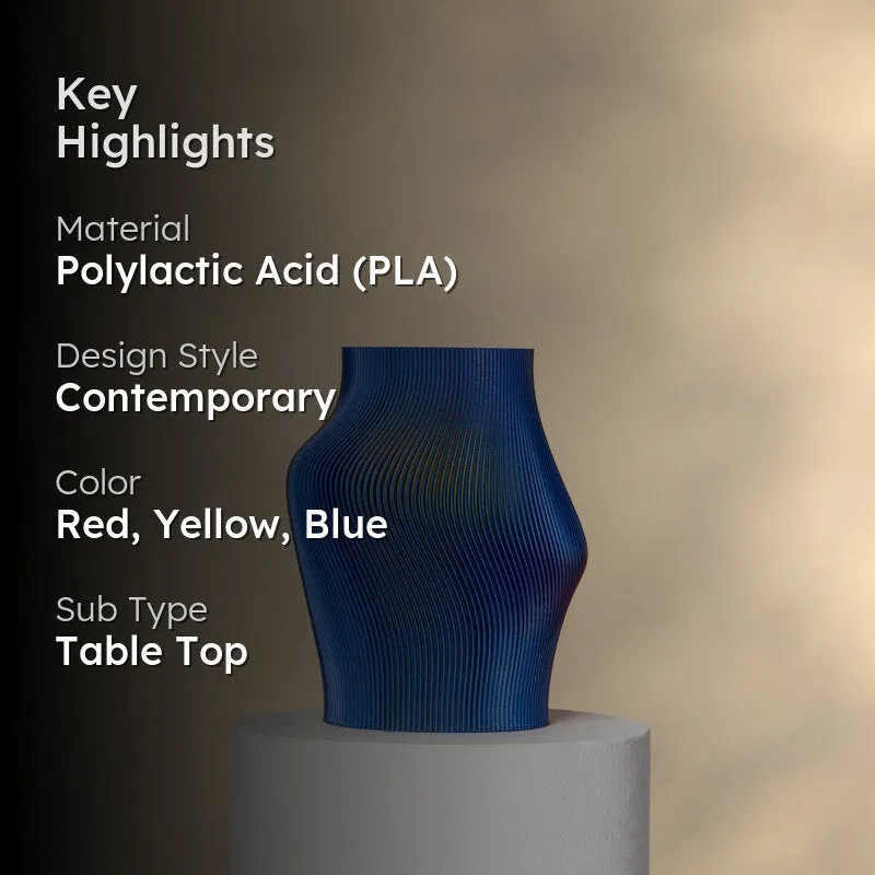 Fig Living Muse Vase RY (3d Printed) - Two Piece Set media 2